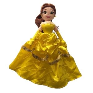Plush Doll Features Belle from Beauty & the Beast in Elegant Yellow Gown by Ty.